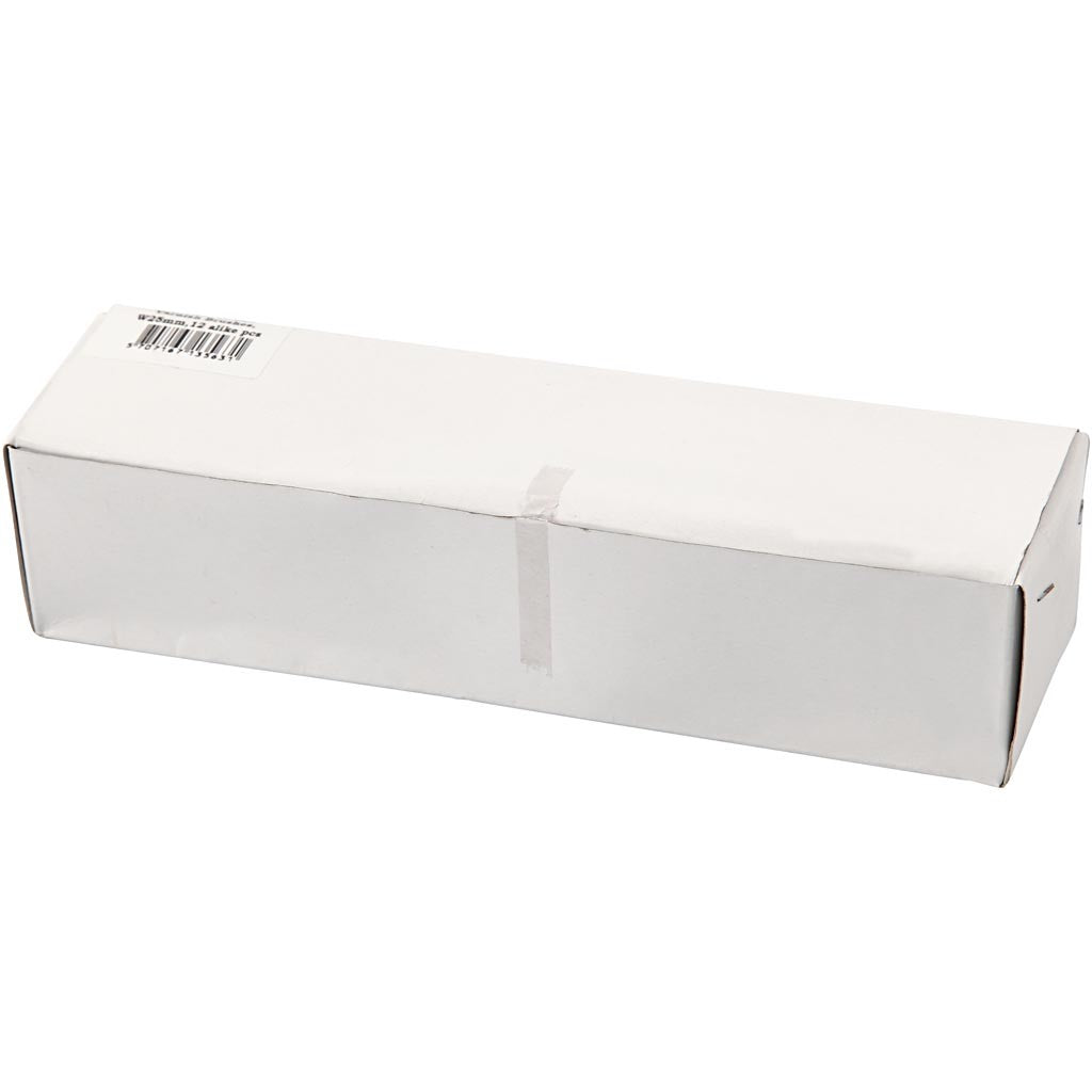 Lackierpinsel, L 18,5 cm, B 25 mm, Flach, 12 Stk/ 1 Pck [HOB-10425]