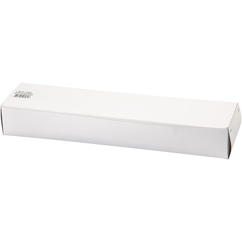 Nature Line Pinsel, Nr. 1+2+4+8+14+20, L 27,5-33 cm, B 5-19 mm, Flach, 64 Stk/ 1 Pck [HOB-10549]