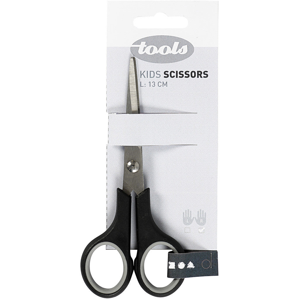 Kinderscheren, L 13 cm, für Rechts- und Linkshänder , 1 Stk [HOB-11197]