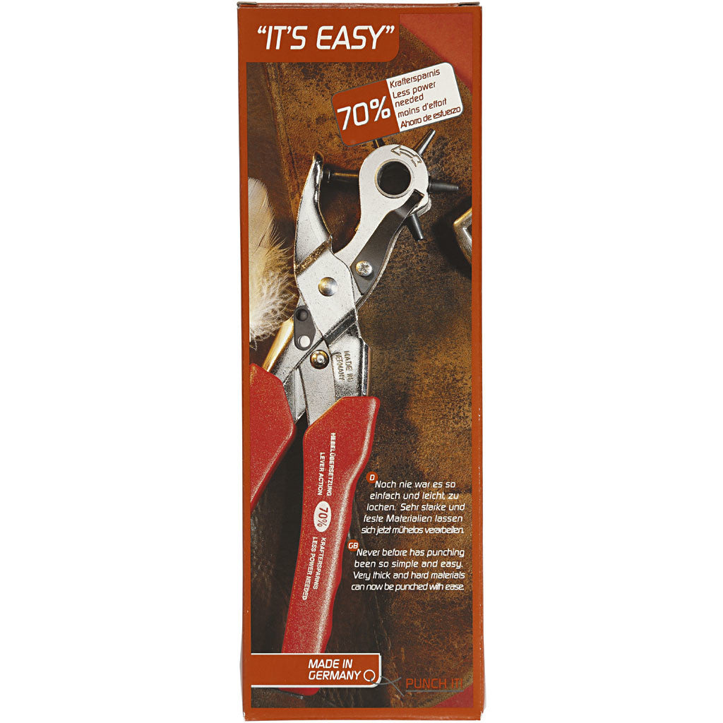 Revolver-Lochzange, D 2-4,5 mm, 1 Stk [HOB-13146]