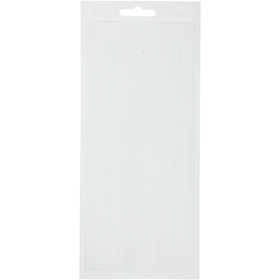 Sticker, Bordüren, Blatt 10x23 cm, Weiß, 1 Bl. [HOB-170049]