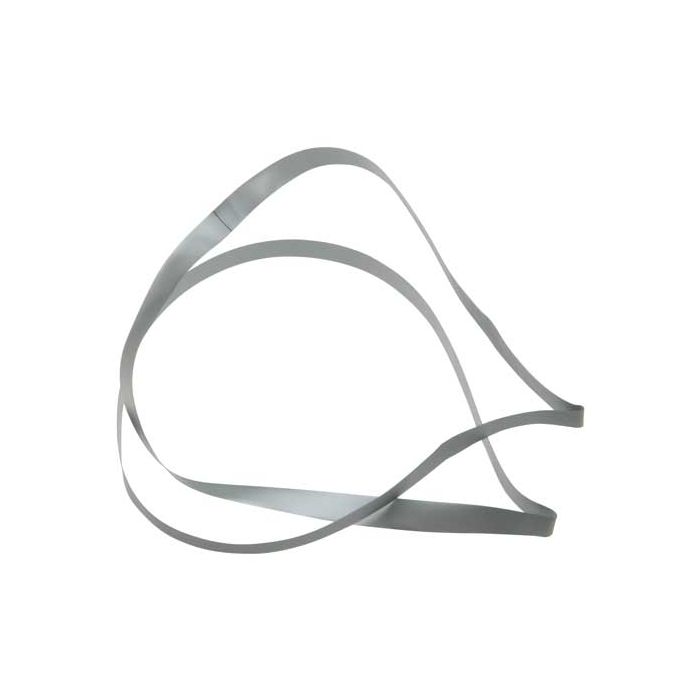 Decorative Loops Vinyl Stretch Silver 50.8cm