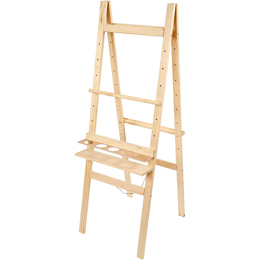 Double sided easel, H: 134 cm, W: 58 cm