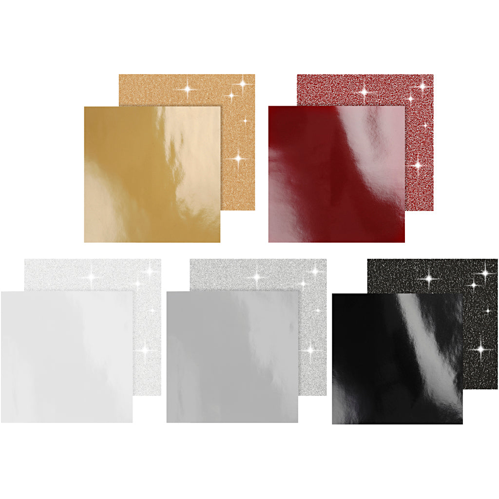 Design Paper, 120+128 g, 5x10 pack