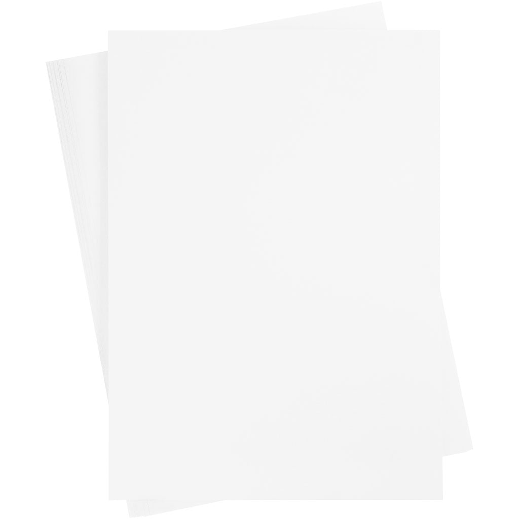 Card, sheet 460x640 mm, 210-220 g, white, 25 sheet