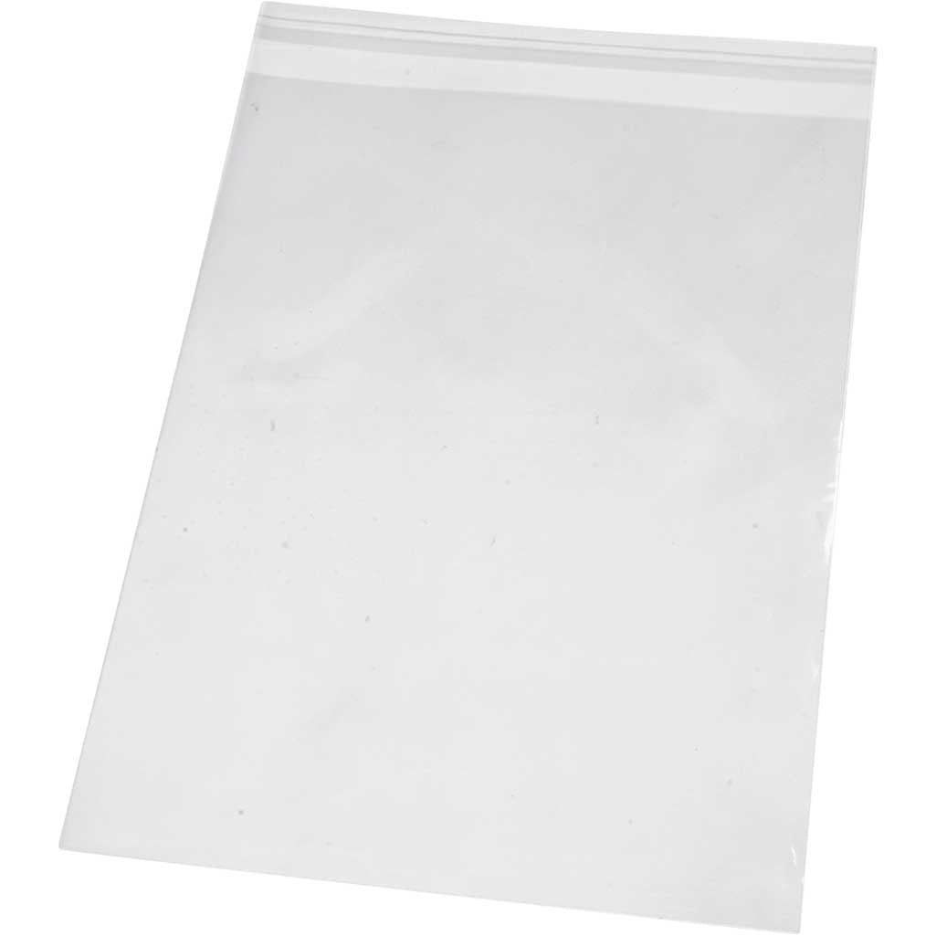 Cellophane Bag, H: 25,3 cm, W: 18 cm, thickness 25 my, 200 pc