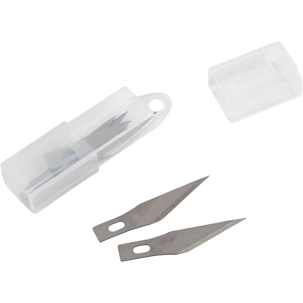 Blades for art craft knives, 5 pc