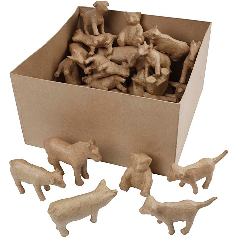 Small Animals, H: 8-12 cm, 60 pc
