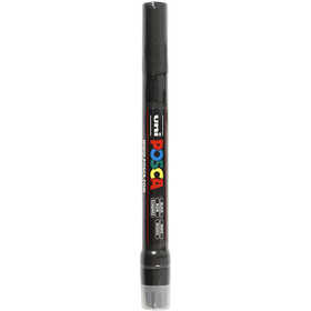 Posca Marker , Nr. PCF350, Strichstärke 1-10 mm, Pinsel, Schwarz, 1 Stk [HOB-271046]