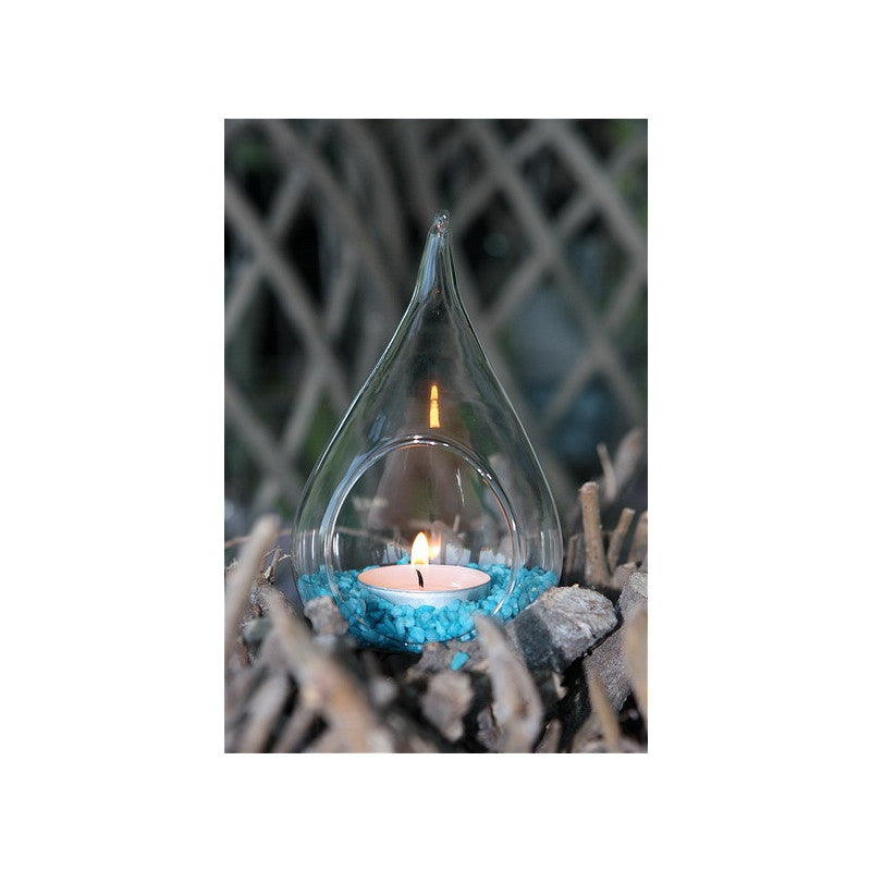 Glaskugel für Teelicht Ø 6 cm x 8 cm (12 Stück) [IFS-28049]
