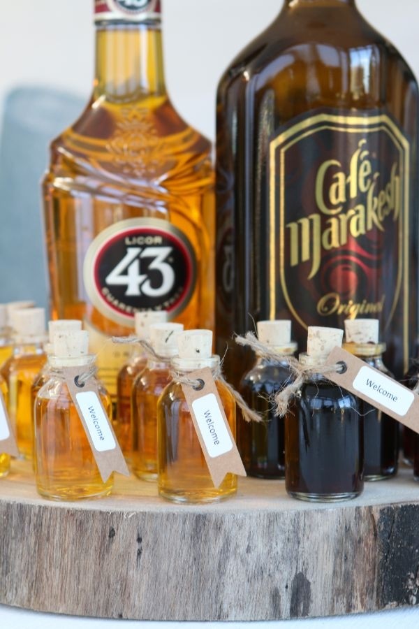 Glasflasche Mini mit Kork 20ml - 6x3cm (105 Stück) [IFS-28075]