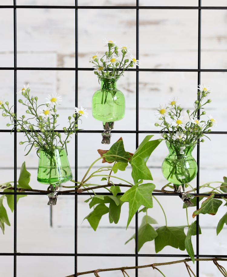 Vasen auf Clip Grün Ø4mm (3 Stück) [IFS-28095]