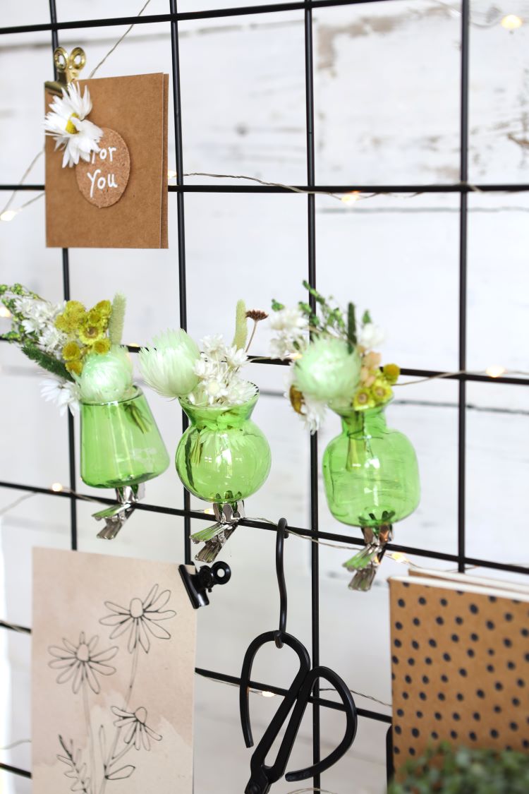 Vasen auf Clip Grün Ø4mm (3 Stück) [IFS-28095]