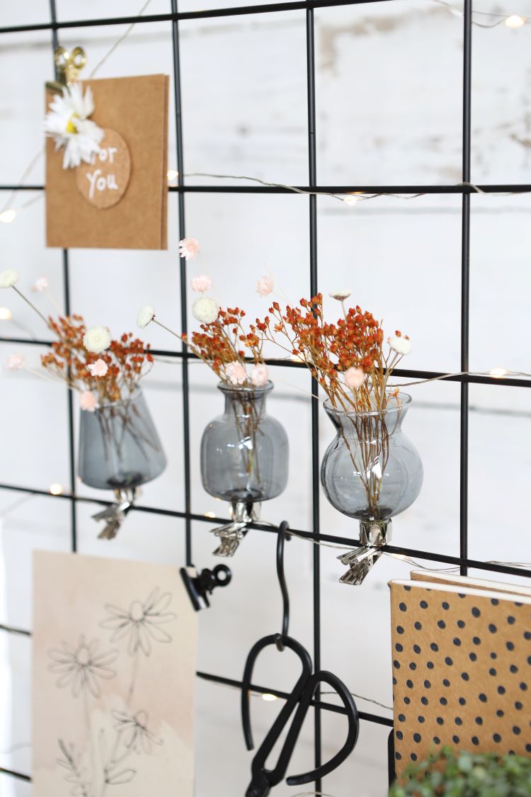 Vasen auf Clip Grau Ø4mm (3 Stück) [IFS-28096]