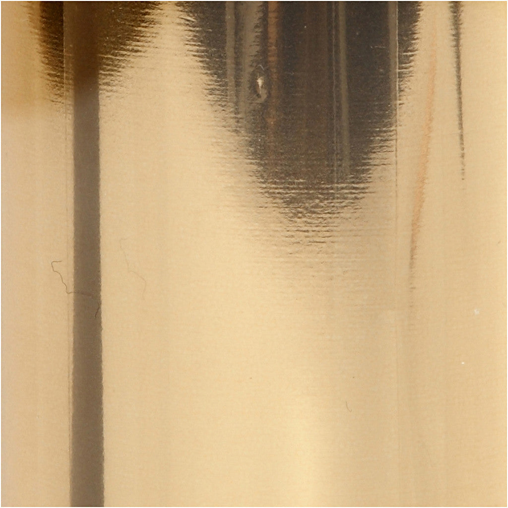 Dekofolie, B 15,5 cm, Dicke 0,02 mm, Gold, 50 cm/ 1 Rolle [HOB-283561]