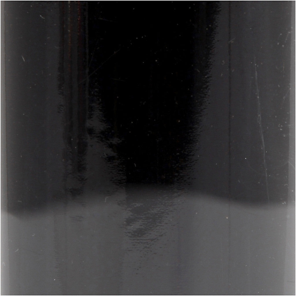 Dekofolie, B 15,5 cm, Dicke 0,02 mm, Schwarz, 50 cm/ 1 Rolle [HOB-283571]