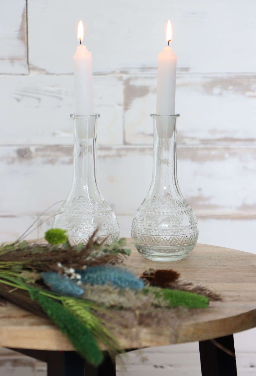 Blumenvasen Paris Ø7.5cm | H: 16cm Transparent (12 Stück) [IFS-29720]