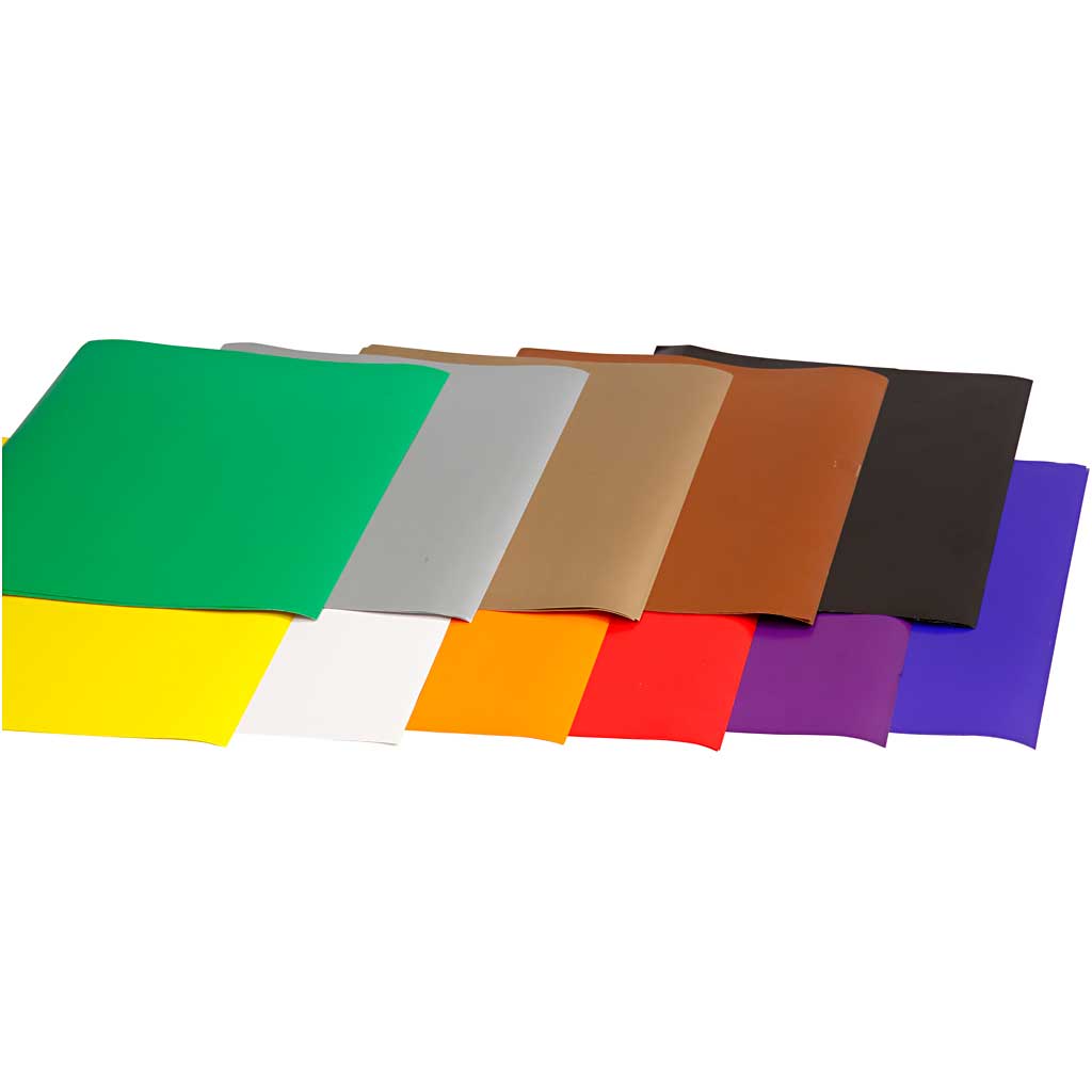Glanzpapier, Blatt 32x48 cm, 80 g, Sortierte Farben, 11x25 Bl./ 1 Pck [HOB-20852]