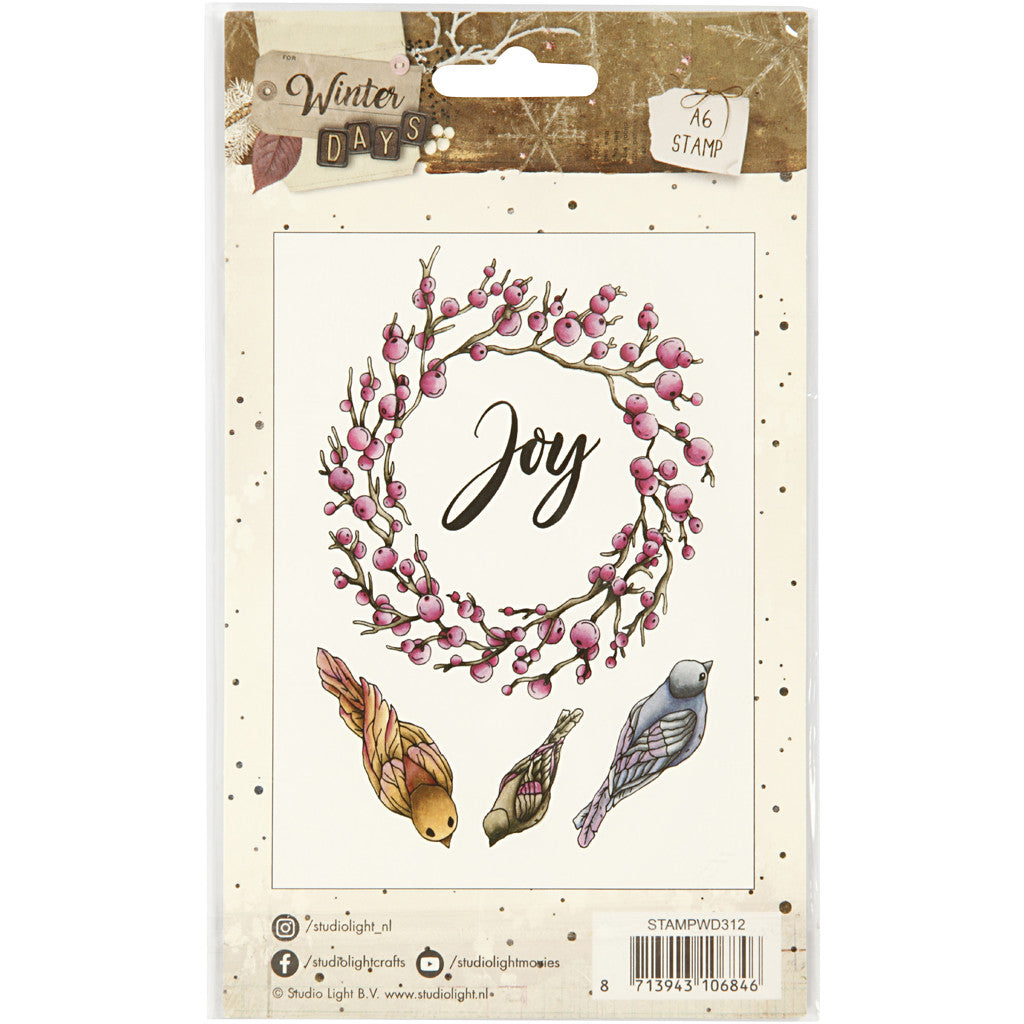 Silikon-Motive, JOY, Größe 10,5x15 cm, 1 Bl. [HOB-21584]