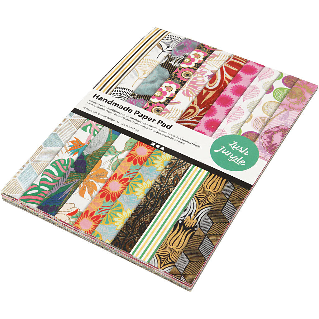 Büttenpapier, A4, Blatt 210x297 mm, 110-150 g, 20 Bl./ 1 Pck [HOB-21637]