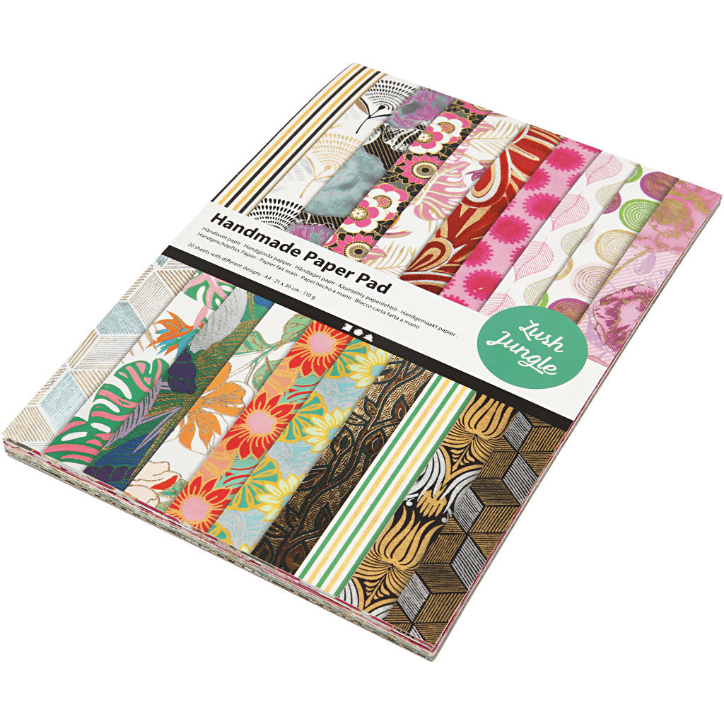 Büttenpapier, A4, Blatt 210x297 mm, 110-150 g, 20 Bl./ 1 Pck [HOB-21637]