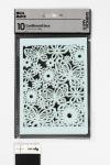 Karton mit Spitze, Blatt 10,5x15 cm, 200 g, Hellblau, 10 Stk/ 1 Pck [HOB-216918]