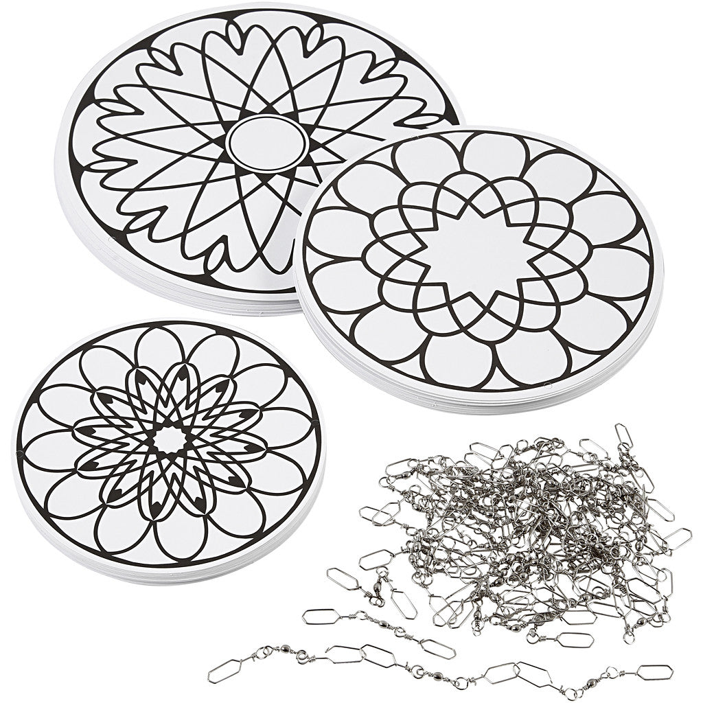 Mobile mit Motiv-Anhängern, D 12+15+18 cm, 300 g, 20 Set/ 1 Pck [HOB-23581]