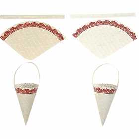 Kegel, H 13 cm, 160 g, 10 Stk/ 1 Pck [HOB-23863]