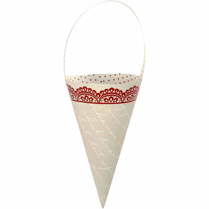 Kegel, H 13 cm, 160 g, 10 Stk/ 1 Pck [HOB-23863]