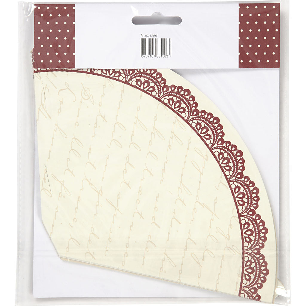 Kegel, H 13 cm, 160 g, 10 Stk/ 1 Pck [HOB-23863]