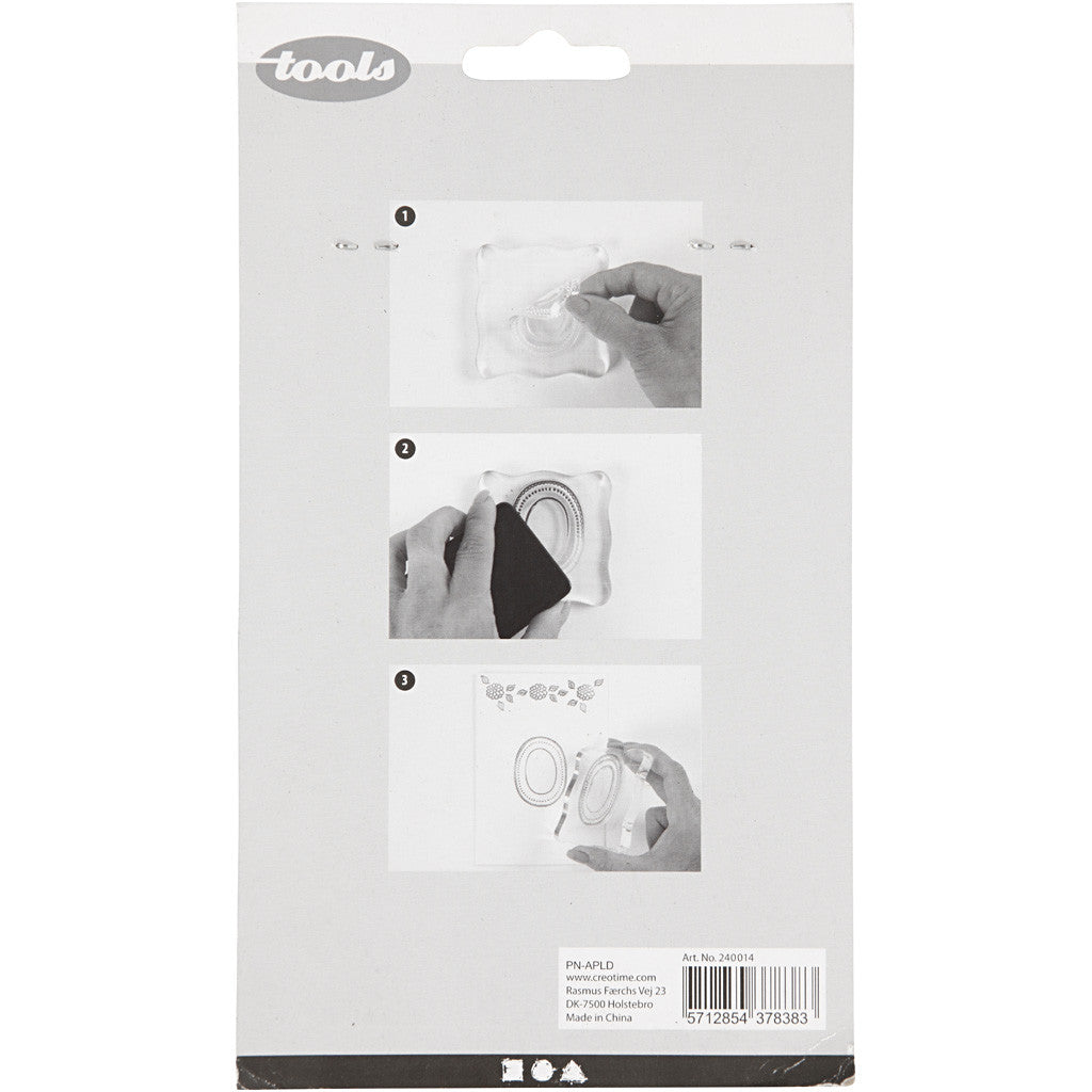 Silikonstempel, Insekten, Blatt 11x15,5 cm, 1 Bl. [HOB-240014]