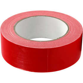 Isolierband, B 38 mm, Rot, 25 m/ 1 Rolle [HOB-24644]