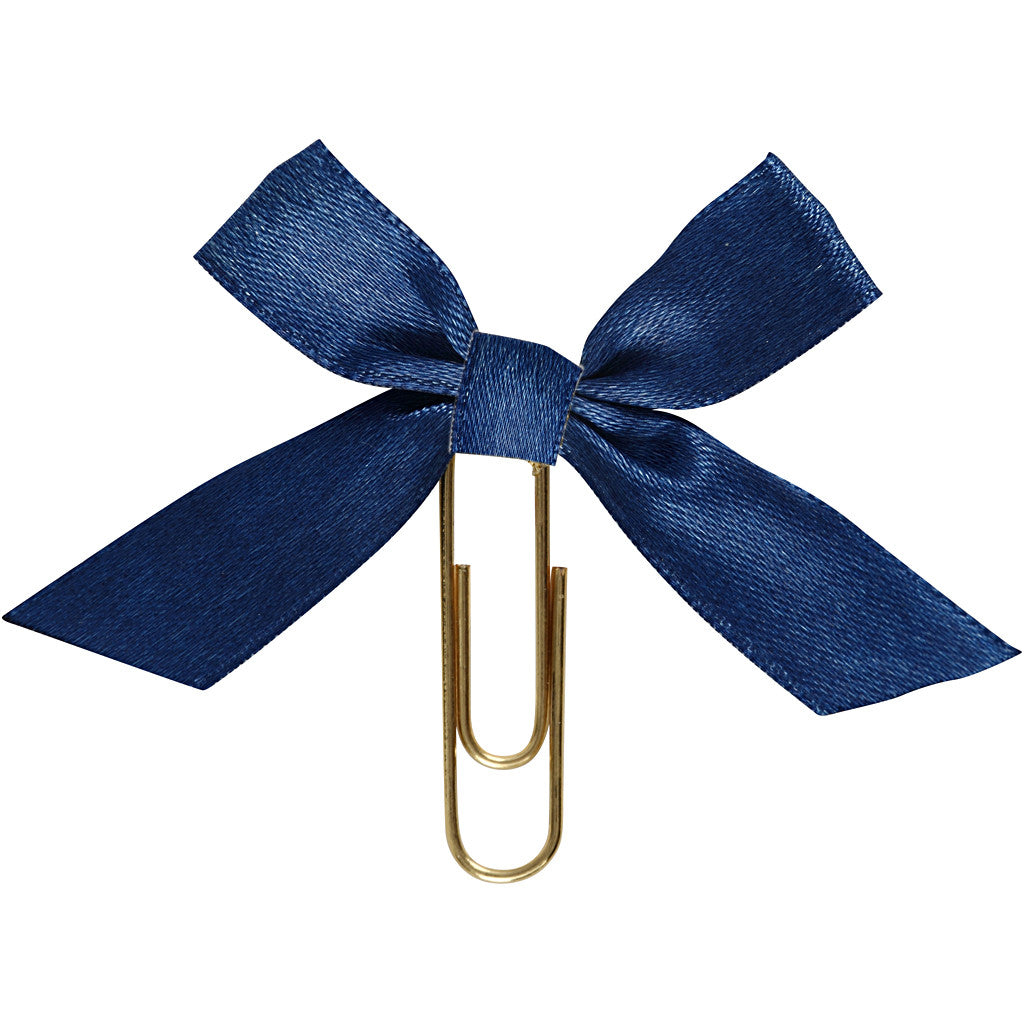 Metallklammern, Größe 40x70 mm, Blau, 5 Stk/ 1 Pck [HOB-247104]