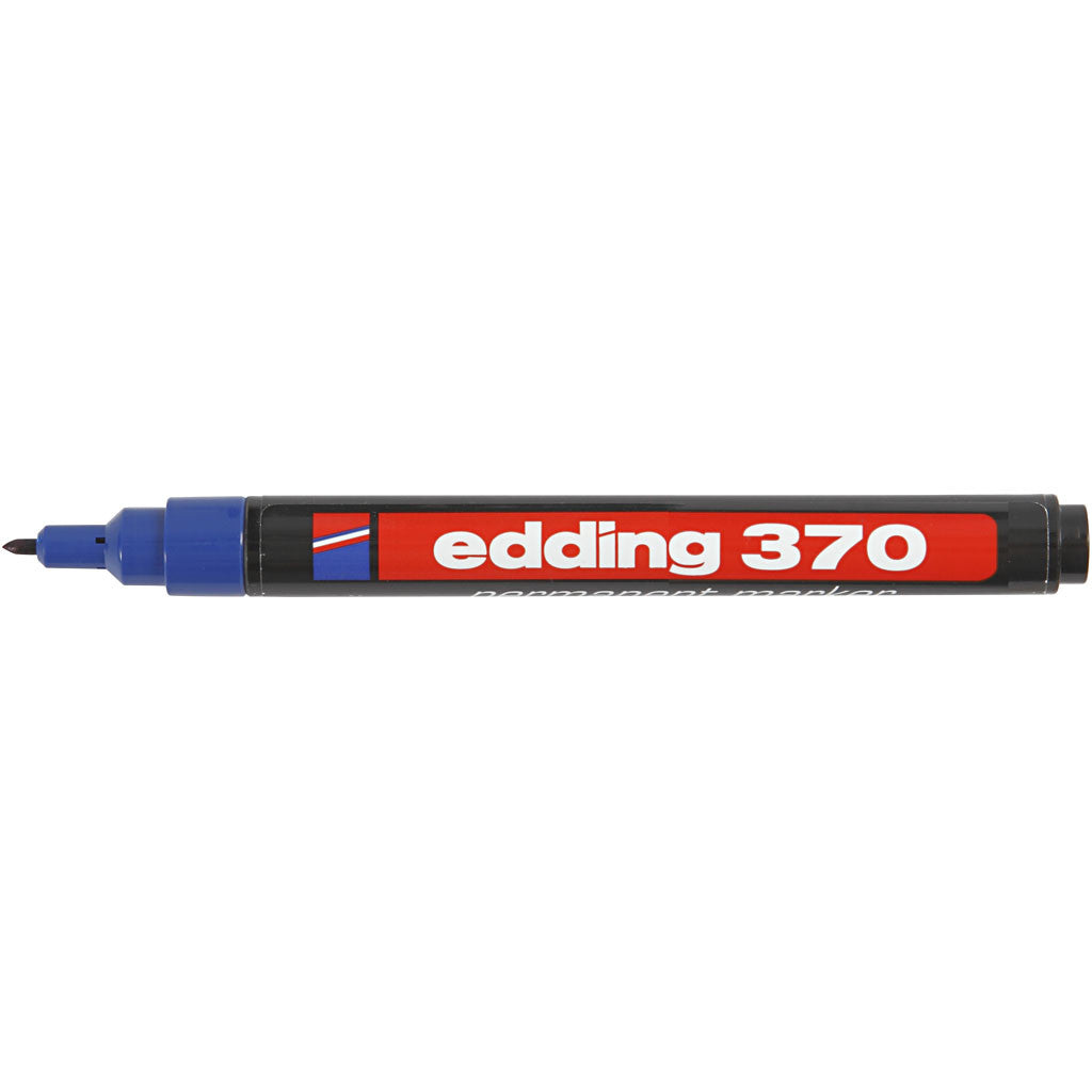 Edding 370 Marker, Strichstärke 1 mm, Blau, 1 Stk [HOB-25008]