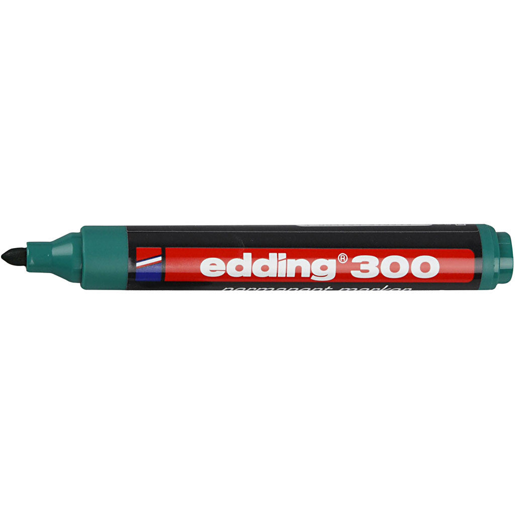 Edding 300 Marker, Strichstärke 1,5-3 mm, Grün, 1 Stk [HOB-25024]