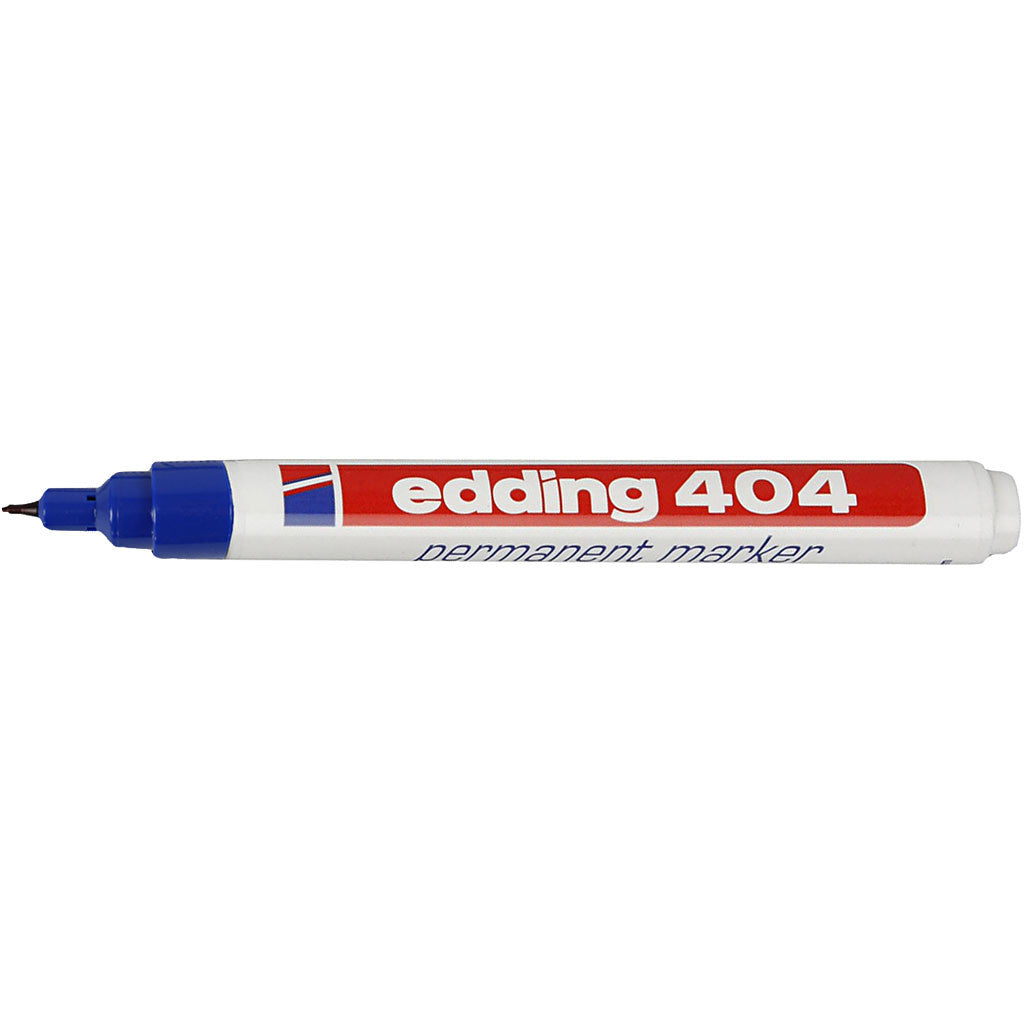 Edding 404 Marker, Strichstärke 0,75 mm, Blau, 1 Stk [HOB-25039]
