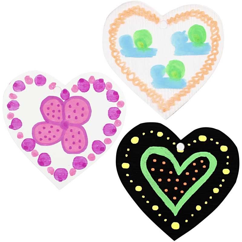 Deko-/Stoffmalstifte, Strichstärke 3 mm, Neonfarben, 6 Stk/ 1 Pck [HOB-25098]