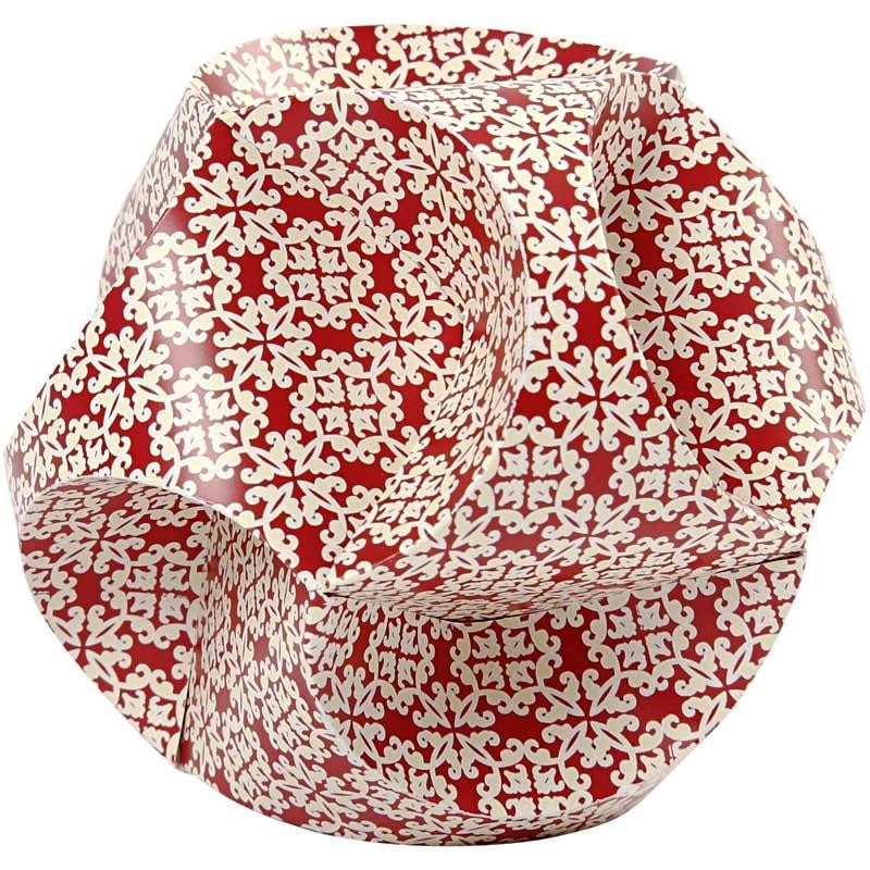 Click Ornaments, D 9 cm, Größe 5,5x28,4 cm, 9 Set/ 1 Pck [HOB-25134]