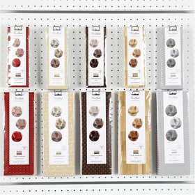 Click Ornaments, D 5+9 cm, 10x10 Pck/ 1 Pck [HOB-25155]