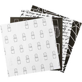 Origami-Papier, Größe 10x10 cm, 80 g, 40 Bl./ 1 Pck [HOB-25368]