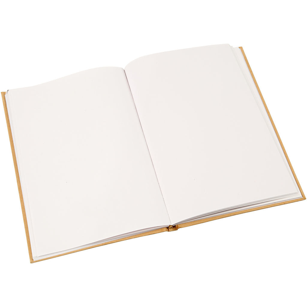 Chinabuch, A5, Dicke 8 mm, 80 g, Braun, 1 Stk [HOB-26367]