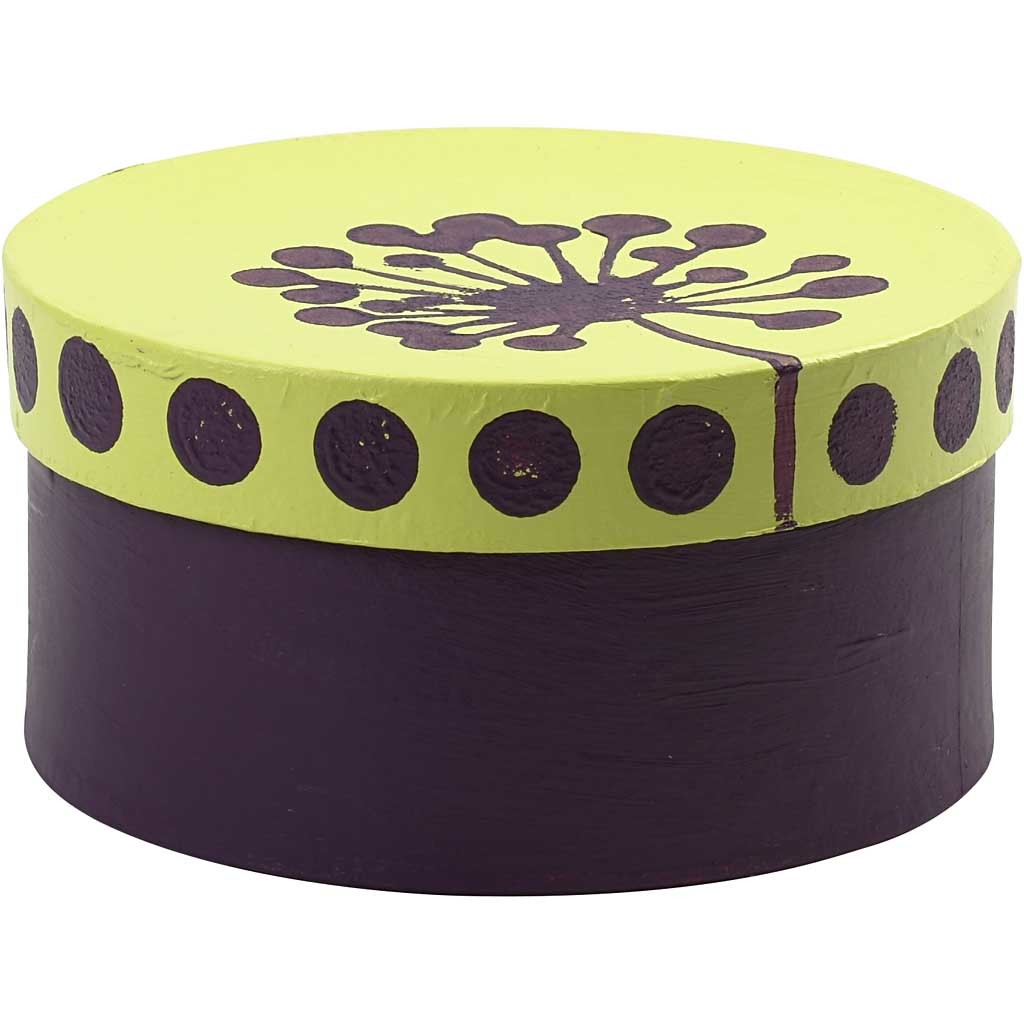 Runde Schachteln , H 5+6,5+7,5 cm, D 10+13+16 cm, 3 Stk/ 1 Set [HOB-263700]