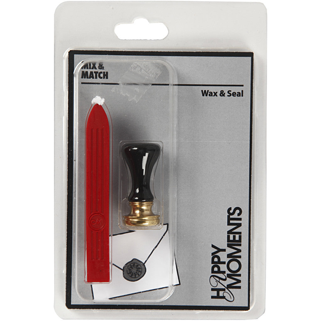 Lack & Siegel Starterset, D 17 mm, Rot, 1 Set [HOB-270281]