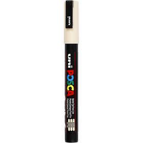 Posca Marker , Nr. PC-3M, Strichstärke 0,9-1,3 mm, fein, Beige, 1 Stk [HOB-274088]