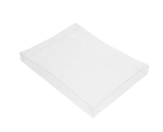 Deckel Transparent & Faltbar 13.8x1.6x19.2cm (25 Stück) [BT1]