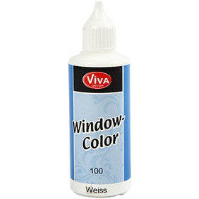 Window-Color, Weiß, 80 ml/ 1 Fl. [HOB-30402]