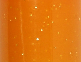 Glas-/Porzellanmalstift, Glitter, Strichstärke 2-4 mm, Halbdeckend, Orange, 1 Stk [HOB-31301]