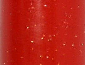 Glas-/Porzellanmalstift, Glitter, Strichstärke 2-4 mm, Halbdeckend, Rot, 1 Stk [HOB-31303]