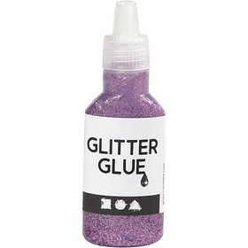 Glitzerkleber, Flieder, 25 ml/ 1 Fl. [HOB-318270]