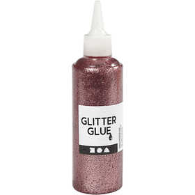 Glitzerkleber, Rosa, 118 ml/ 1 Fl. [HOB-31829]